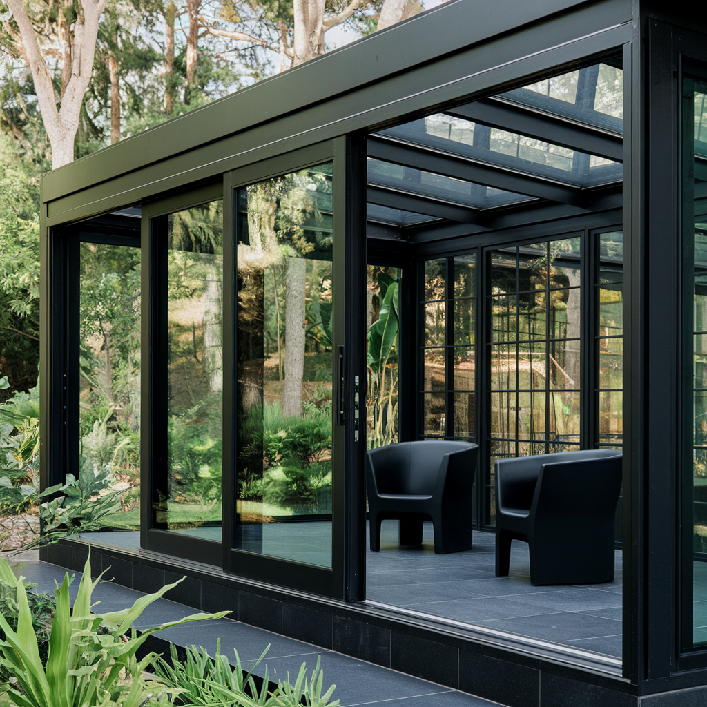 Modern Pergola Installation