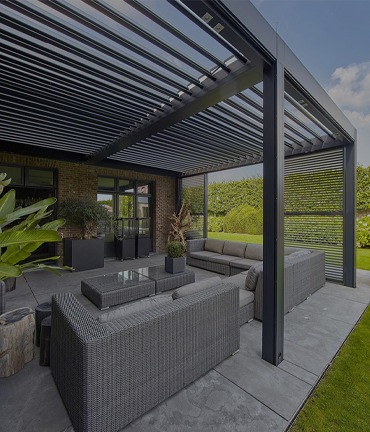 Louvered Pergola